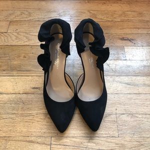 Christian Siriano for Payless Black Ruffle Heel